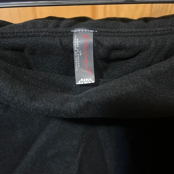 FP Movement Aced It Black Boot Cut Flare Pants Size L LIKE NEW - Picture 8 of 11